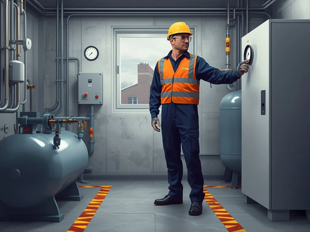 Obrazek poglądowy: Maszynista sprężarek