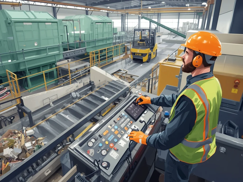 Operator maszyn i urządzeń w gospodarce odpadami