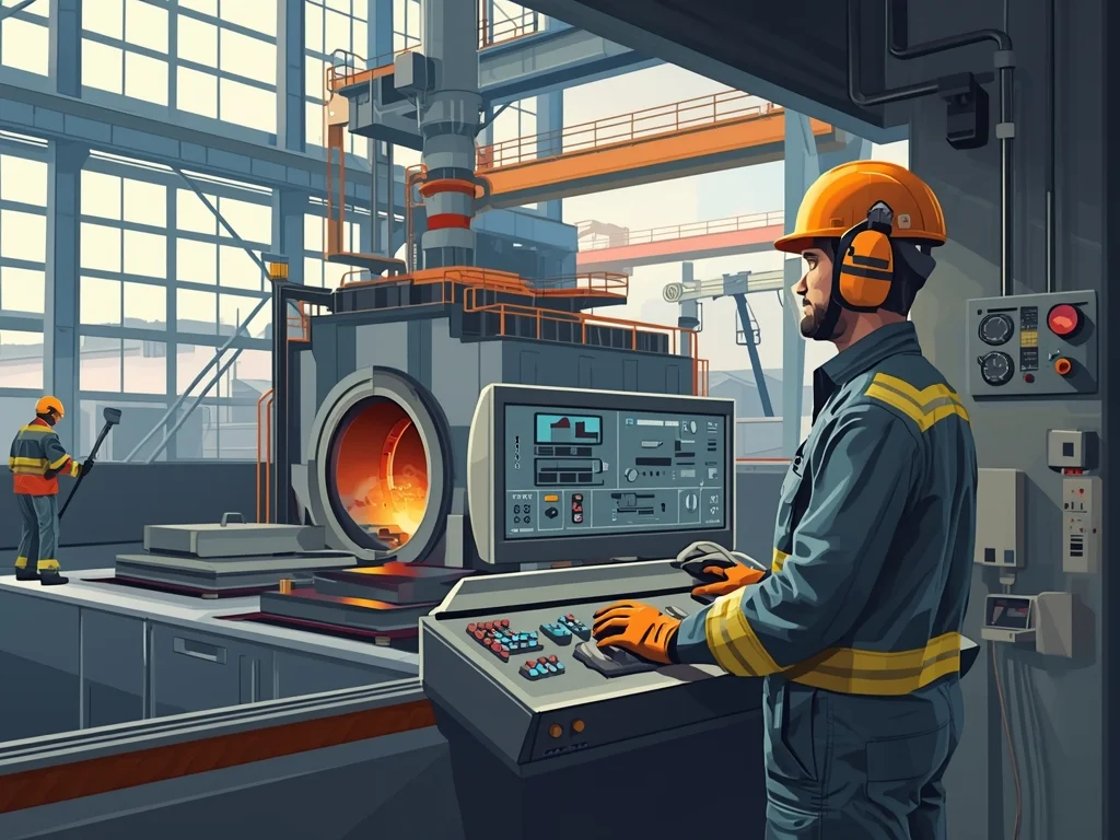 Obrazek poglądowy: Kontroler (sterowniczy) urządzeń do wytopu metali