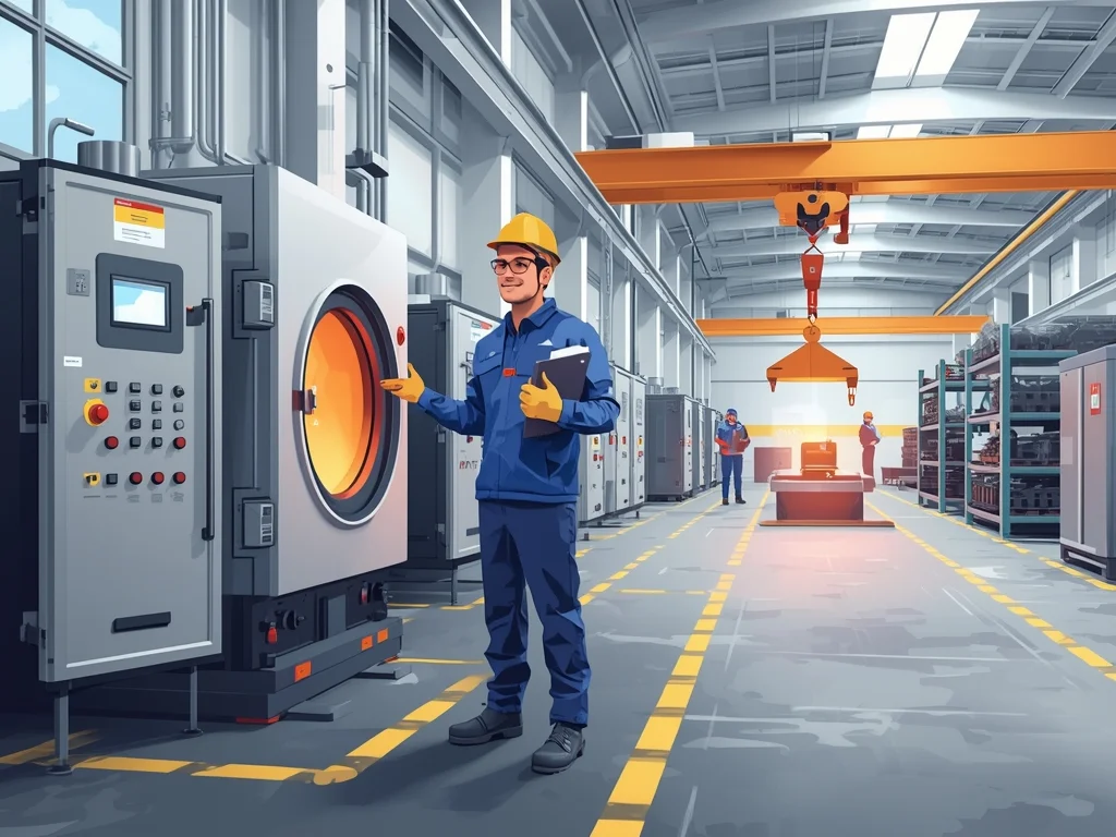 Obrazek poglądowy: Kontroler (sterowniczy) urządzeń obróbki cieplnej metali