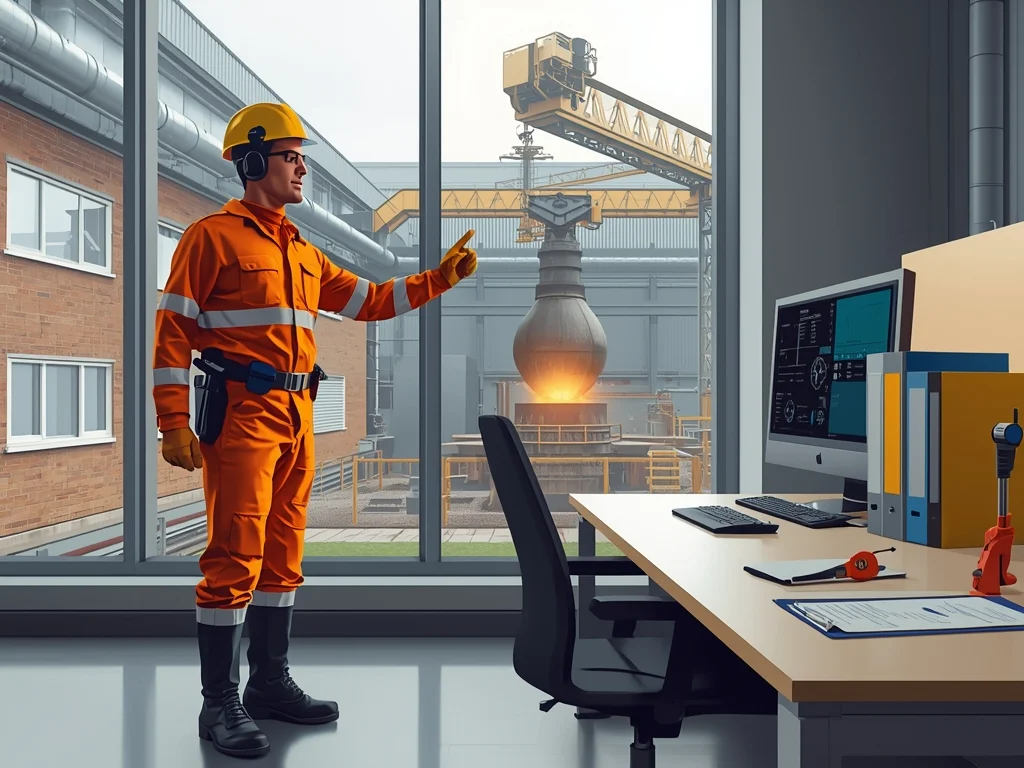 Obrazek poglądowy: Kontroler (sterowniczy) urządzeń odlewniczych