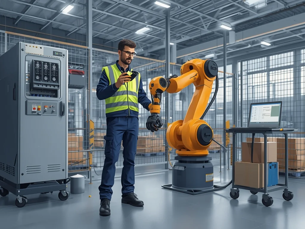 Obrazek poglądowy: Kontroler (sterowniczy) robotów przemysłowych