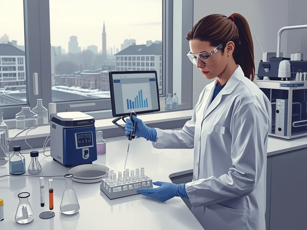 Obrazek poglądowy: Laborant biochemiczny