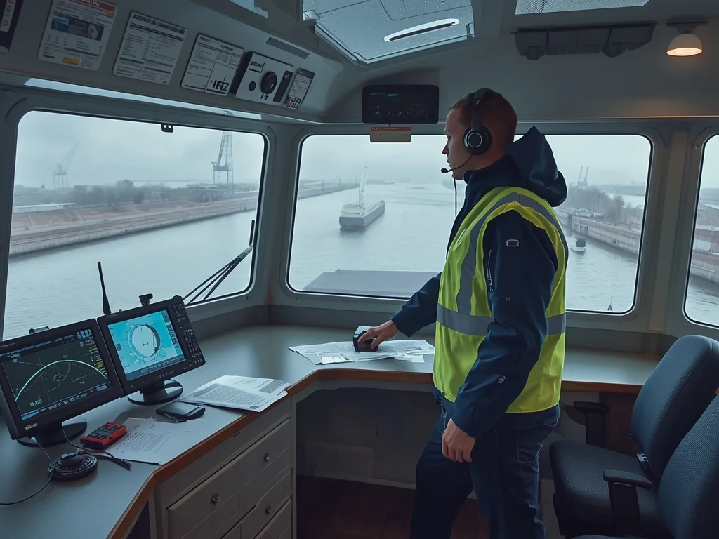 Obrazek poglądowy: Obserwator radarowy żeglugi śródlądowej