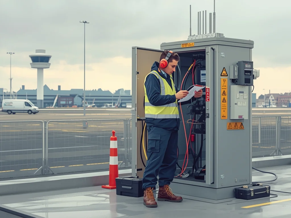 Obrazek poglądowy: Technik urządzeń ruchu lotniczego