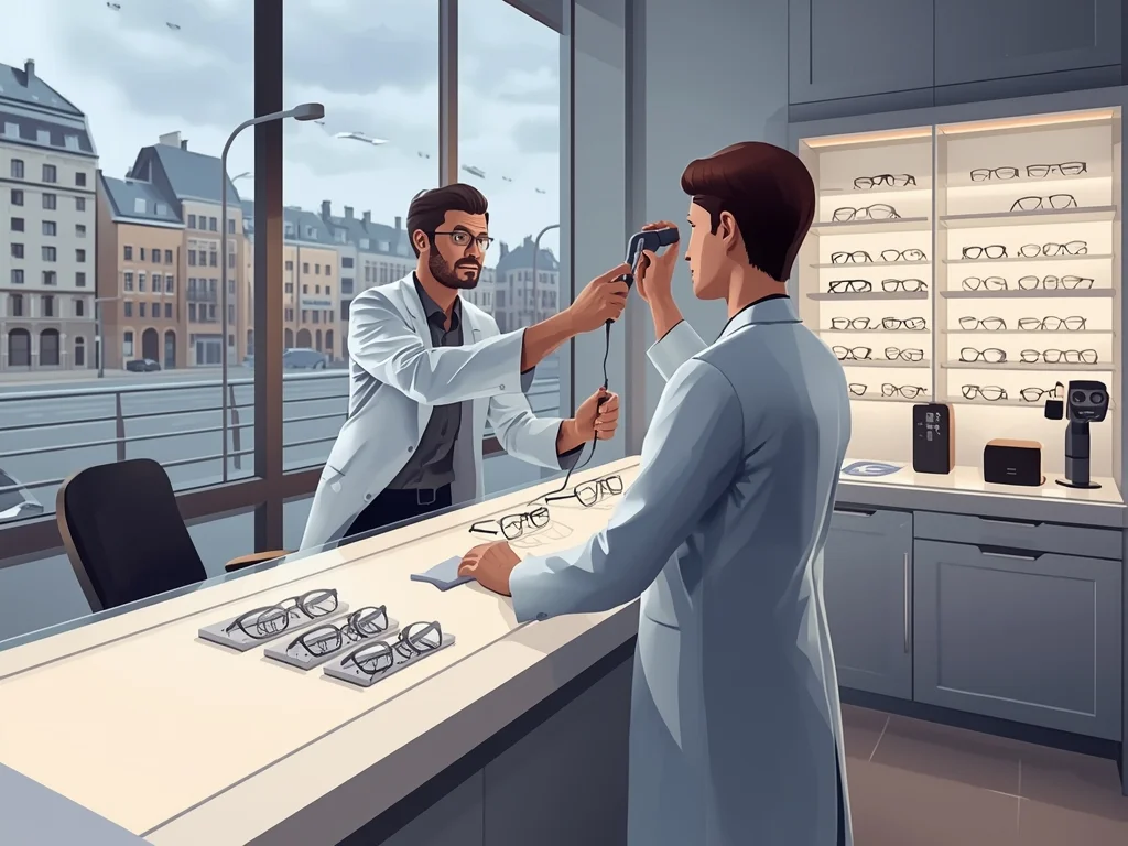 Obrazek poglądowy: Optyk okularowy