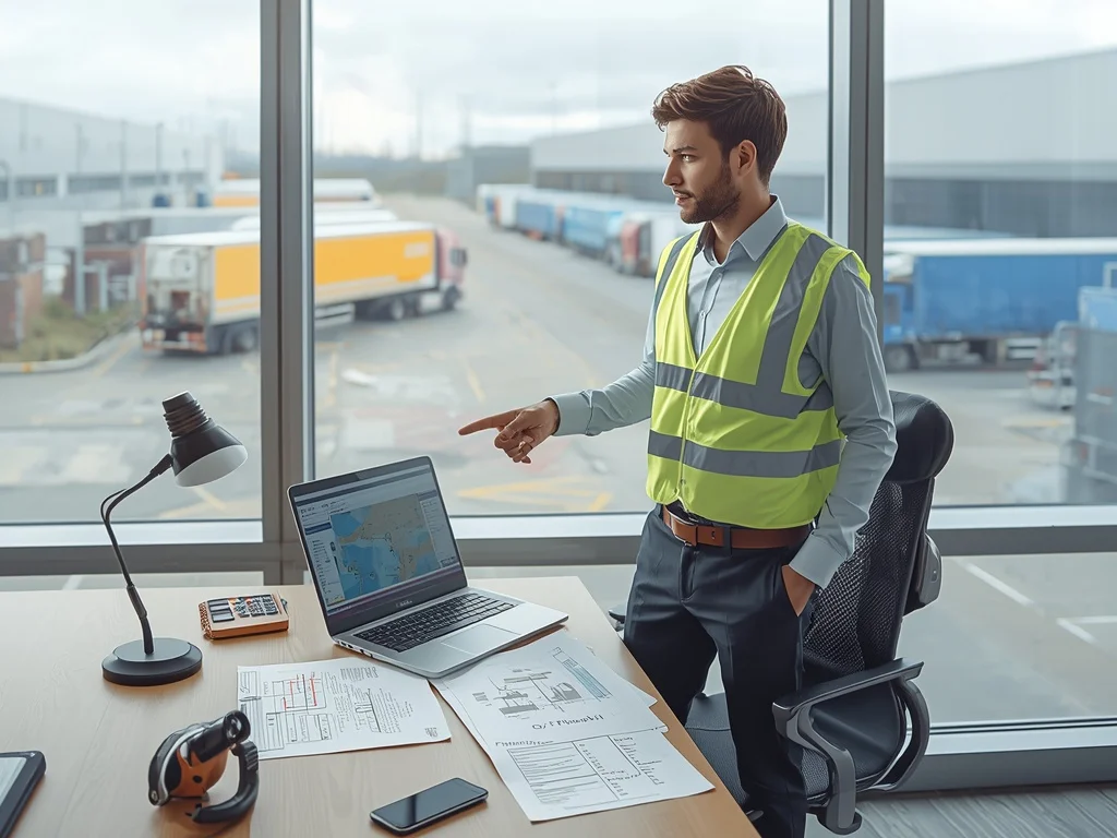 Obrazek poglądowy: Technik spedytor