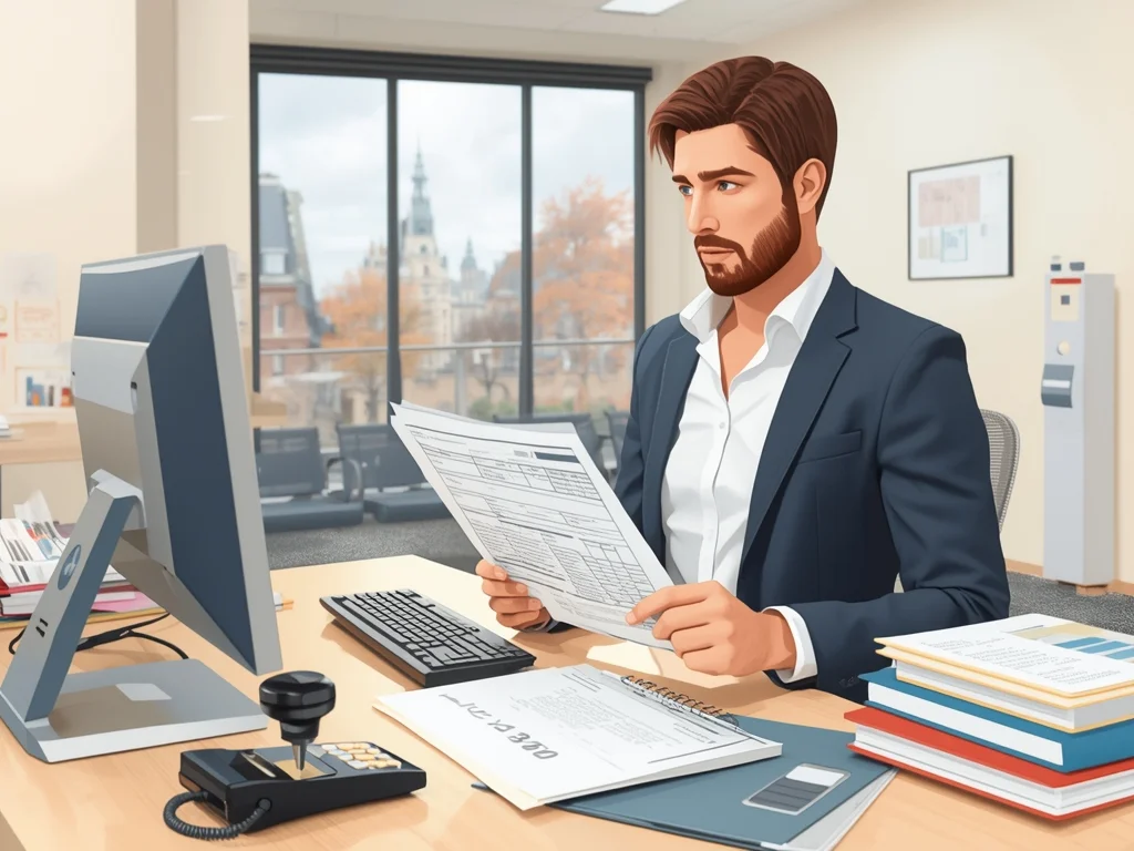 Obrazek poglądowy: Urzędnik podatkowy