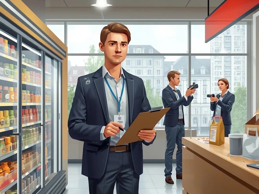 Obrazek poglądowy: Inspektor kontroli handlu i usług