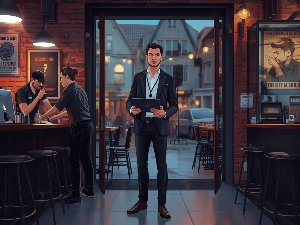 Menedżer klubu muzycznego