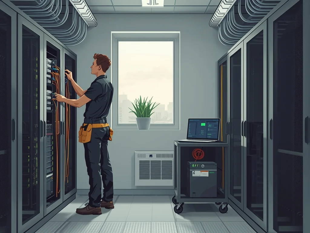 Obrazek poglądowy: Technik teleinformatyk