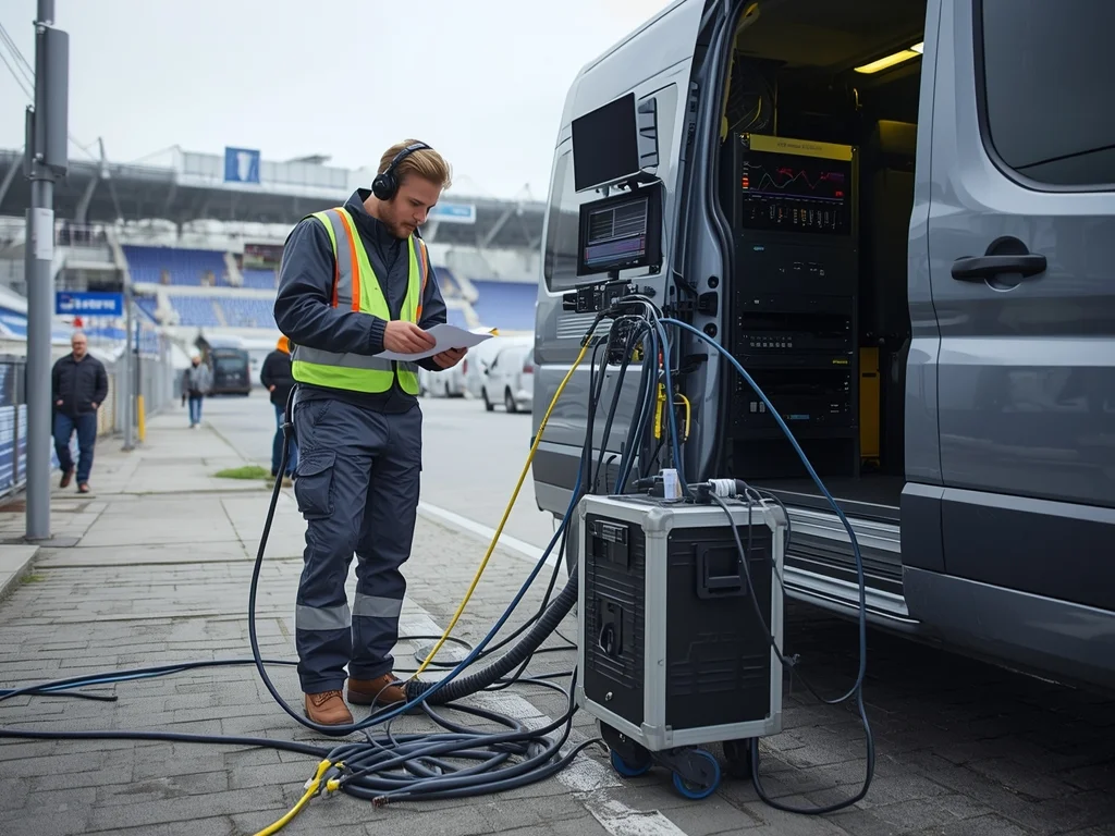 Operator telewizyjnych urządzeń transmisyjnych