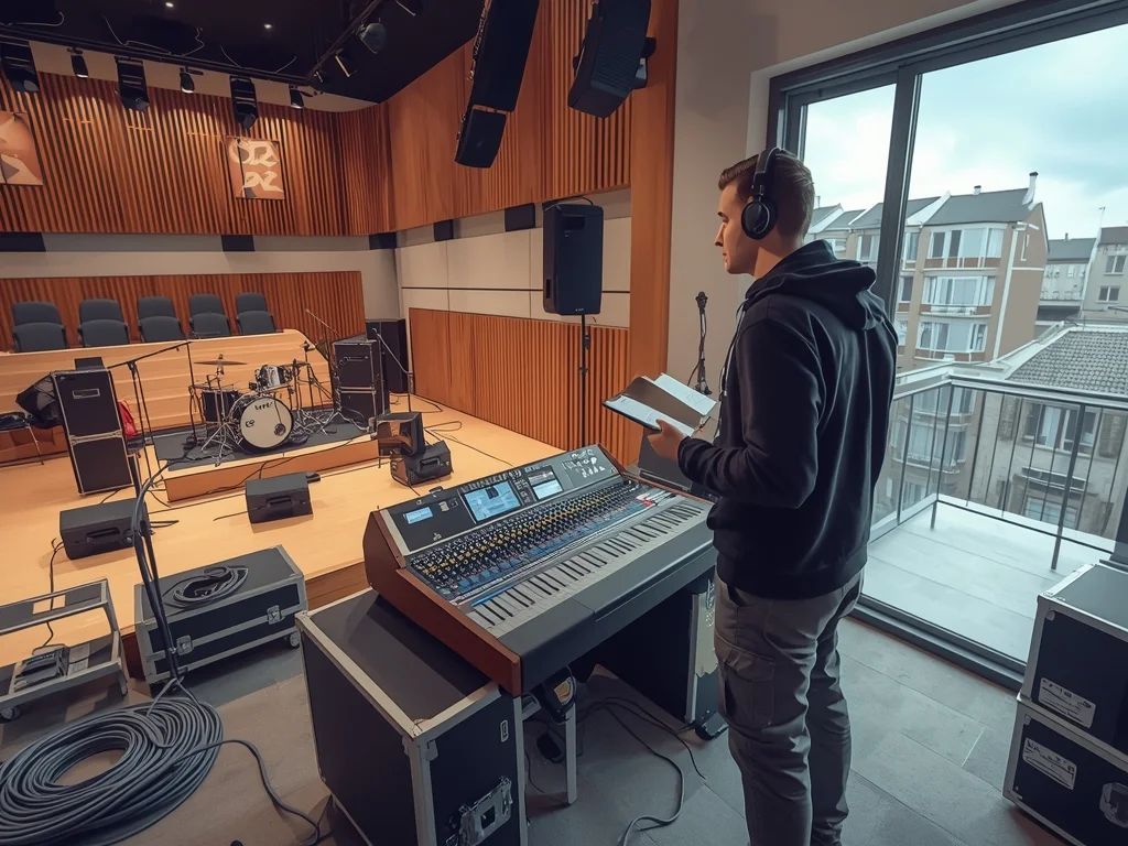 Obrazek poglądowy: Technik realizacji nagrań i nagłośnień