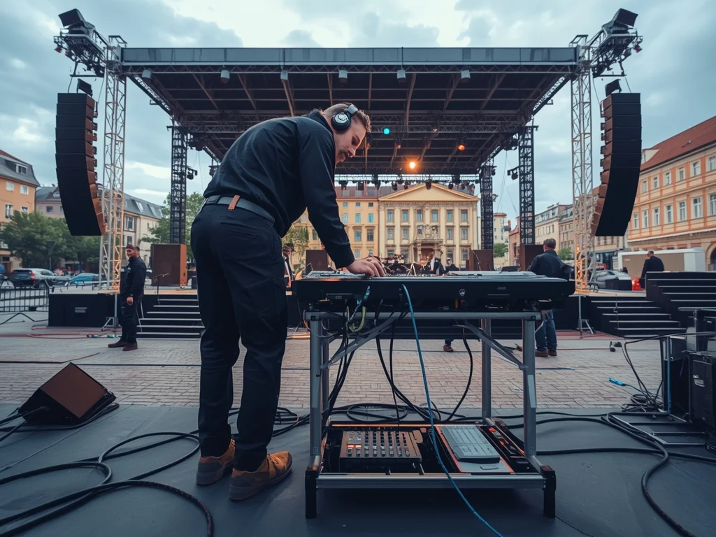 Obrazek poglądowy: Technik realizacji nagłośnień