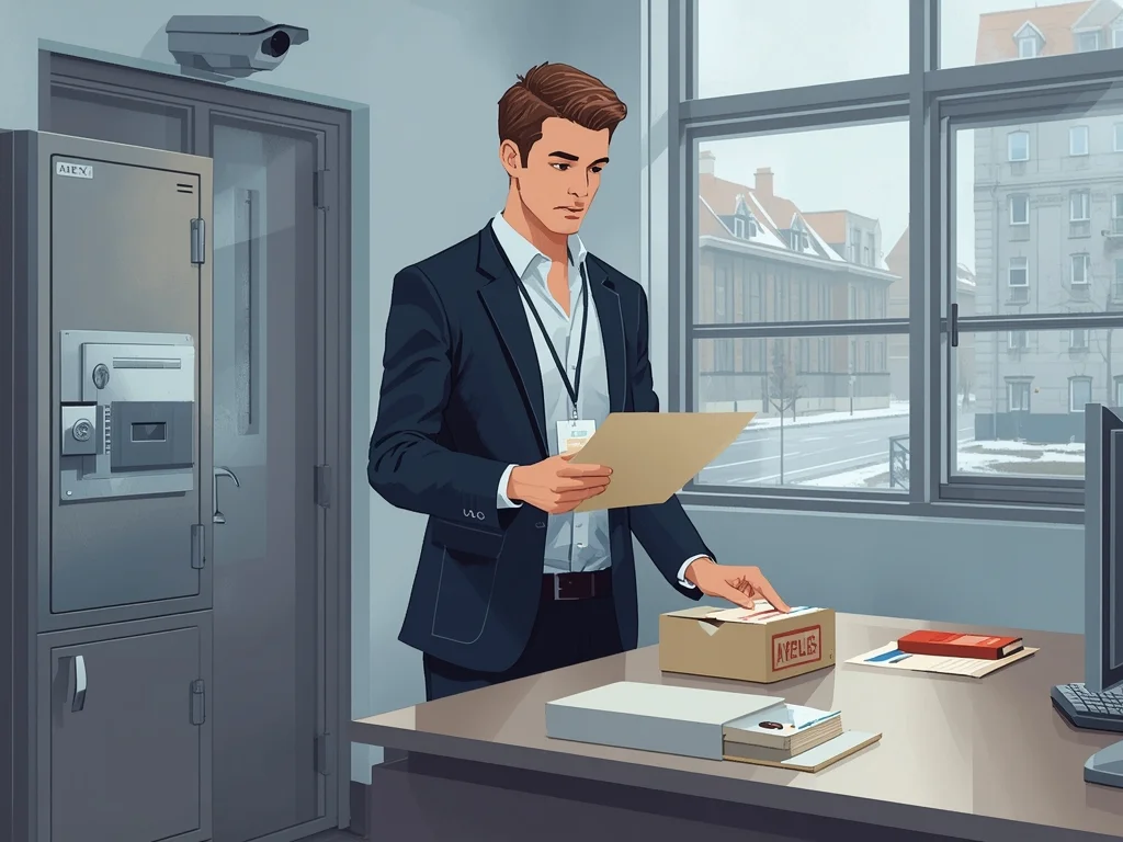 Obrazek poglądowy: Pracownik kancelarii tajnej