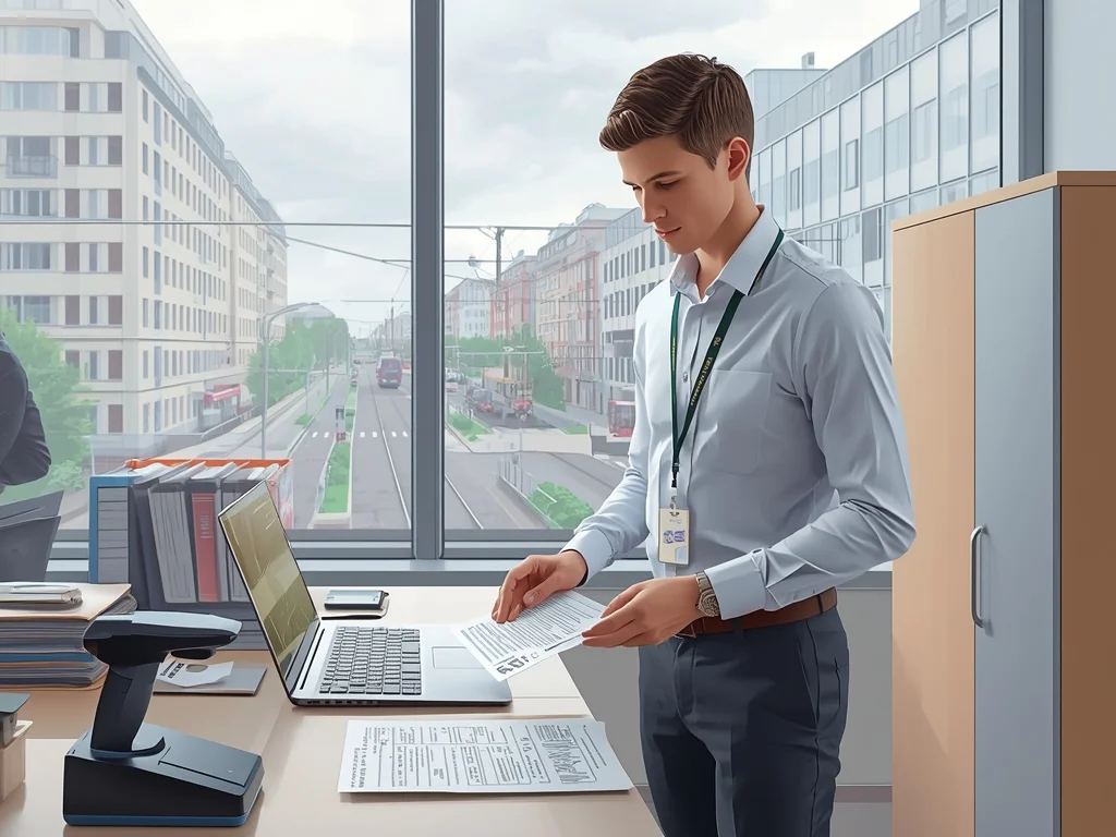 Obrazek poglądowy: Pracownik do spraw statystyki