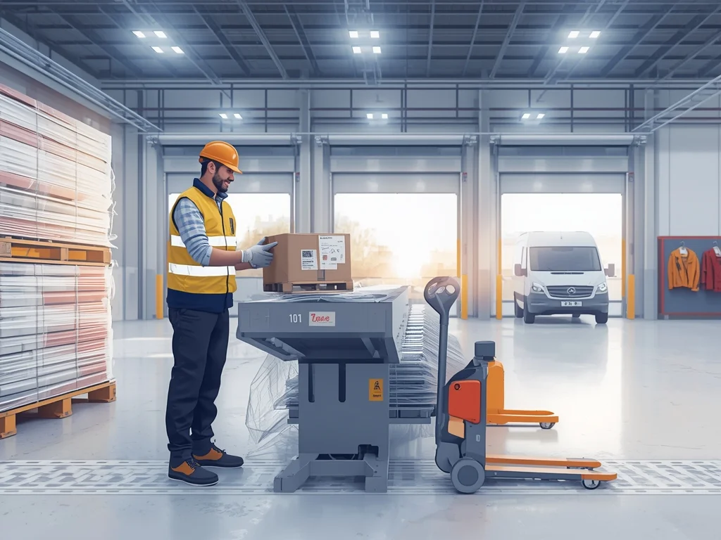 Obrazek poglądowy: Pracownik sortowania przesyłek i towarów