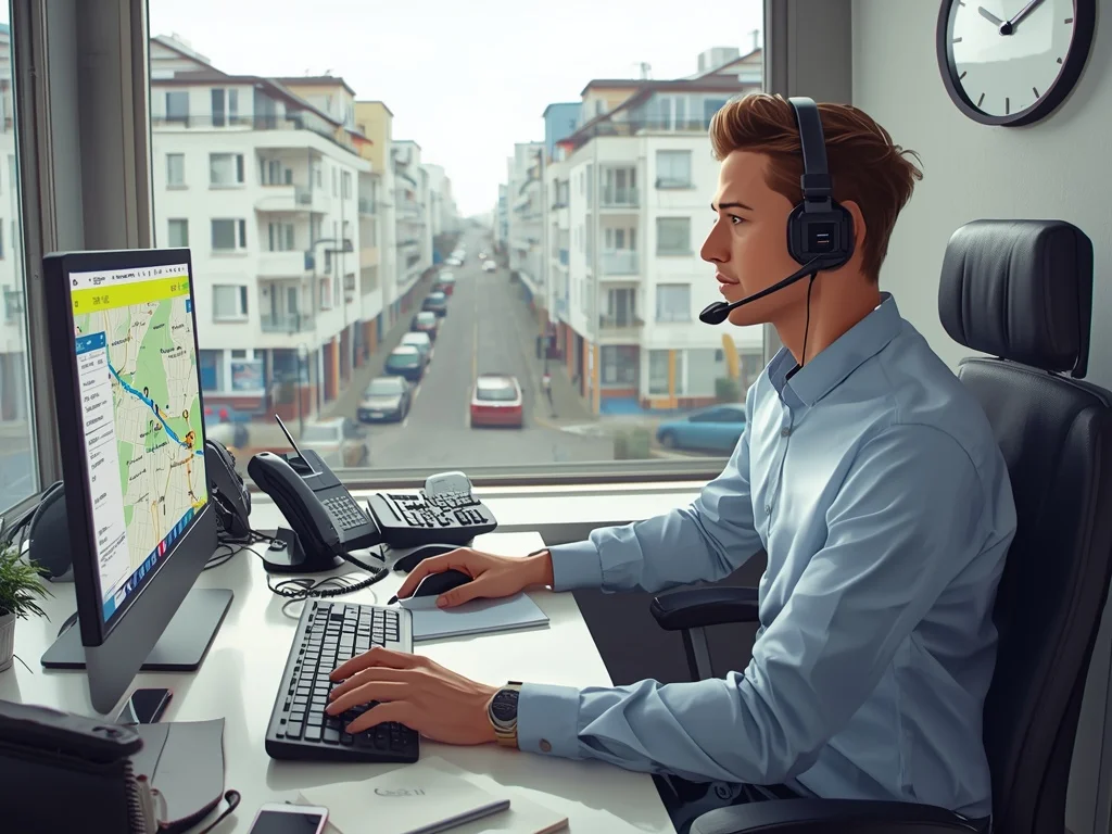 Dyspozytor radiotaxi