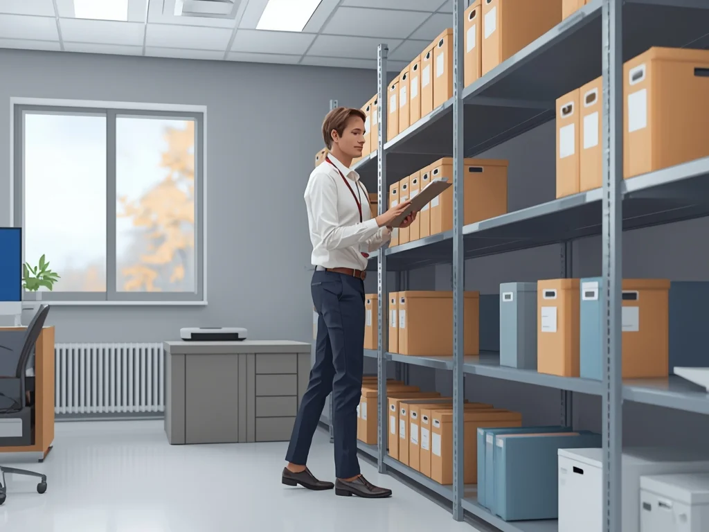 Obrazek poglądowy: Archiwista zakładowy