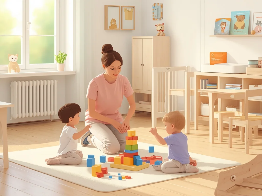 Dzienny opiekun małego dziecka