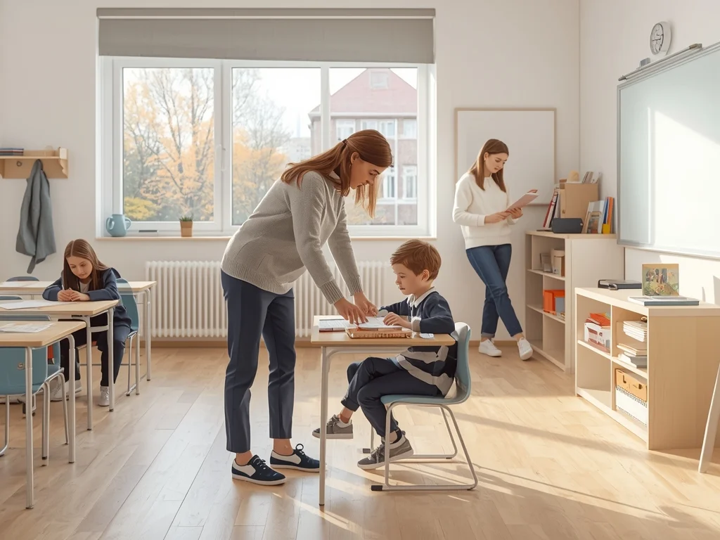 Obrazek poglądowy: Pomoc nauczyciela