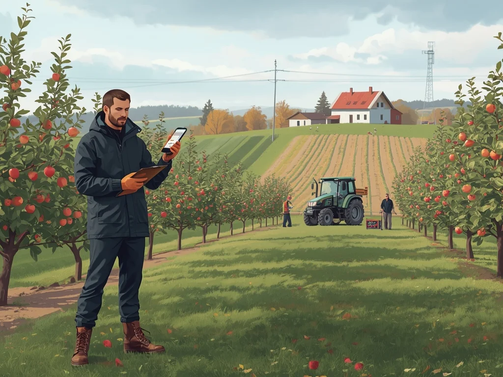 Kierownik gospodarstwa sadowniczego