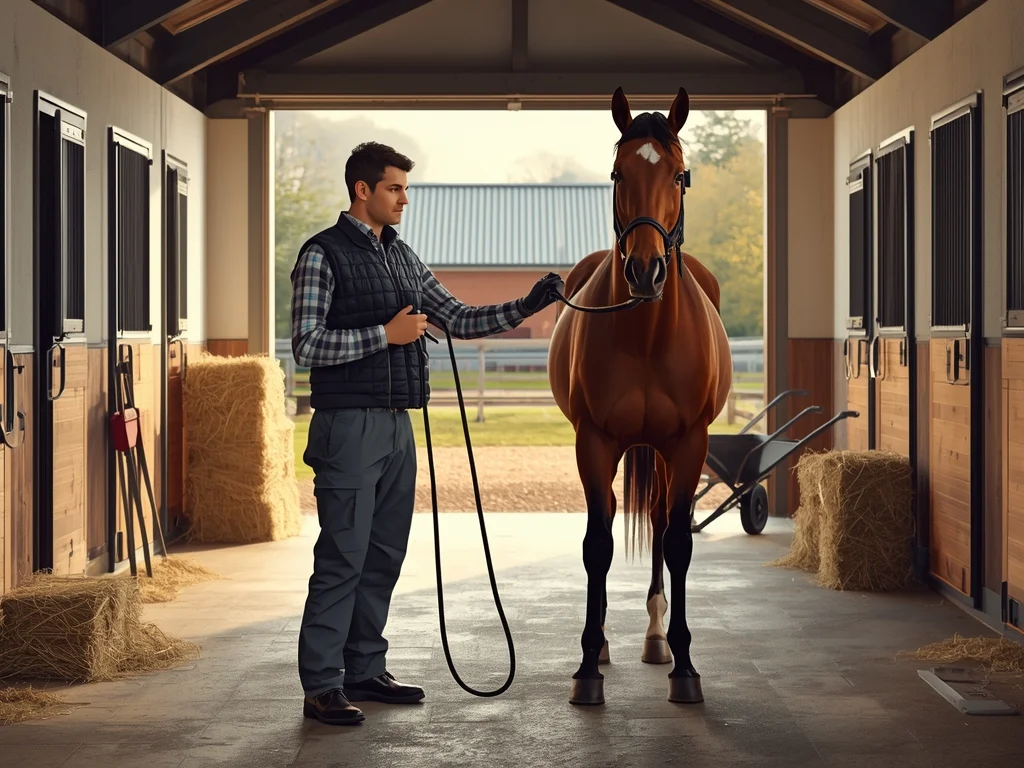 Obrazek poglądowy: Hodowca koni