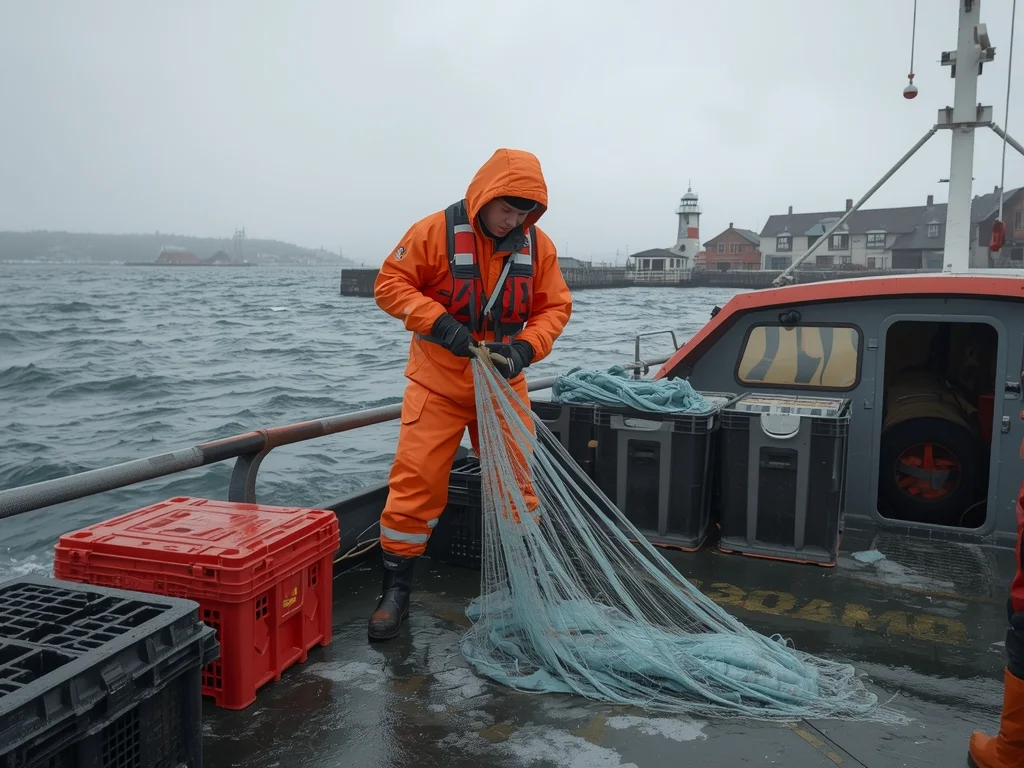 Obrazek poglądowy: Rybak rybołówstwa morskiego