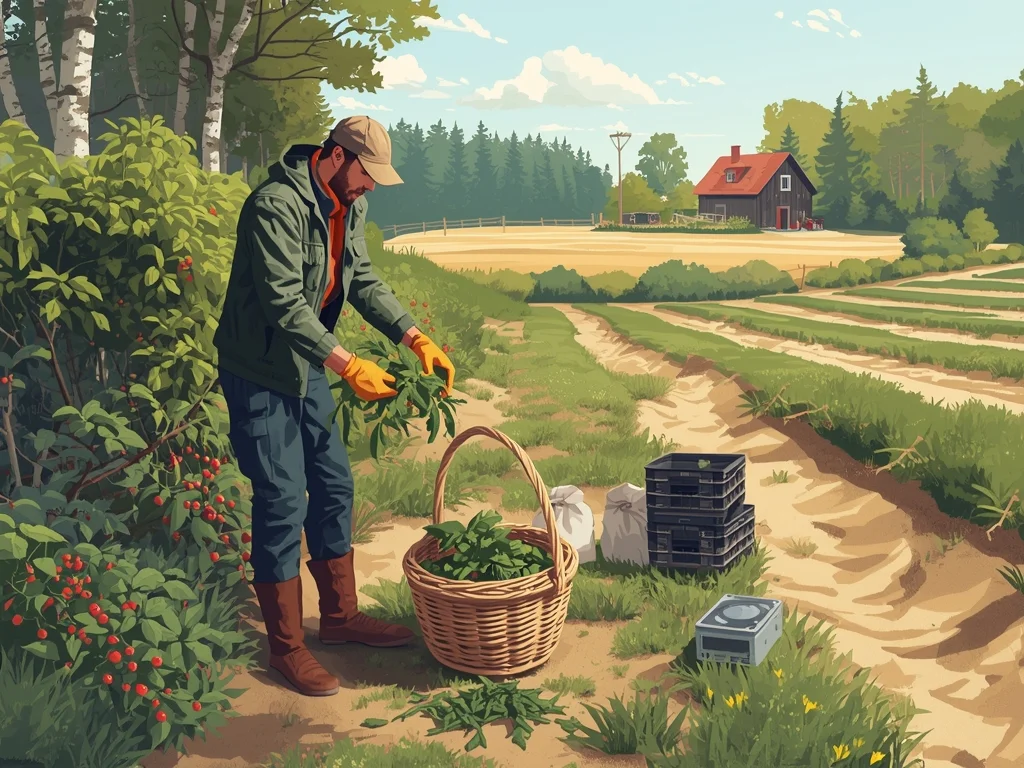 Obrazek poglądowy: Zbieracz owoców, ziół i innych roślin