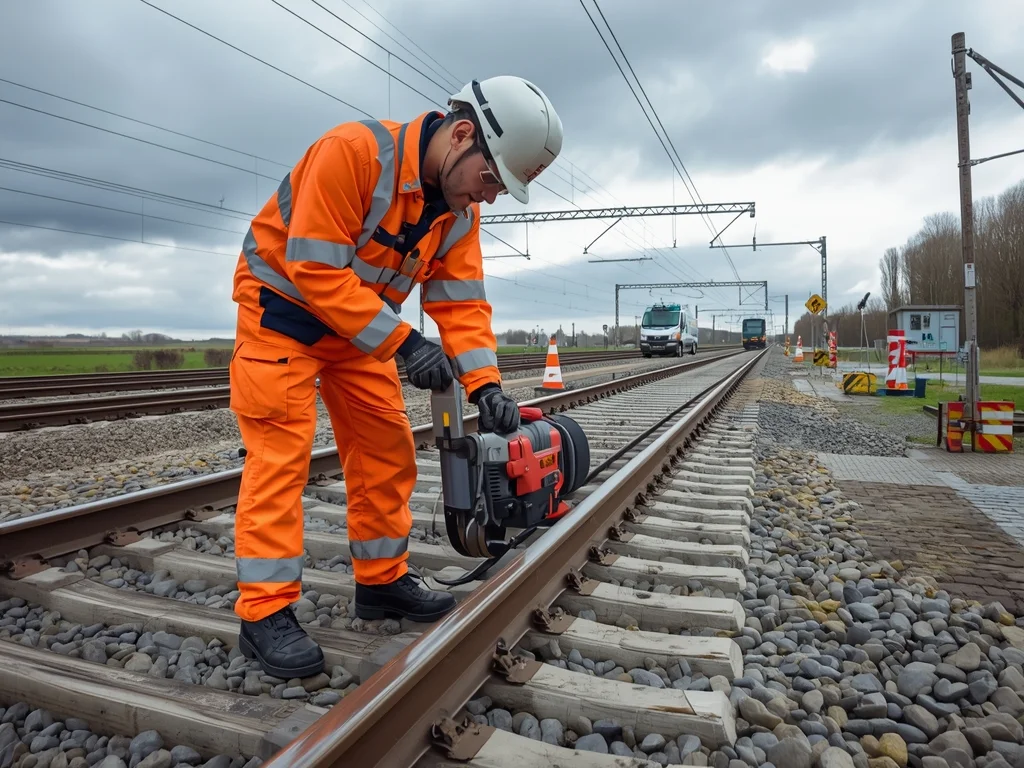Obrazek poglądowy: Monter nawierzchni kolejowej
