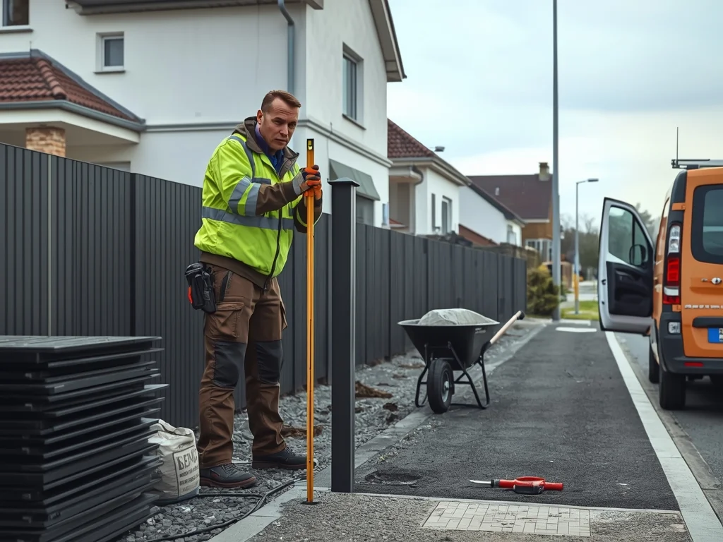 Obrazek poglądowy: Monter ogrodzeń