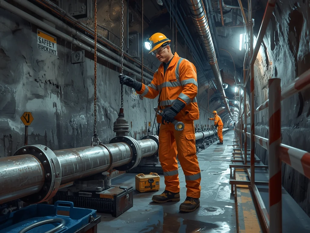 Obrazek poglądowy: Monter rurociągów górniczych