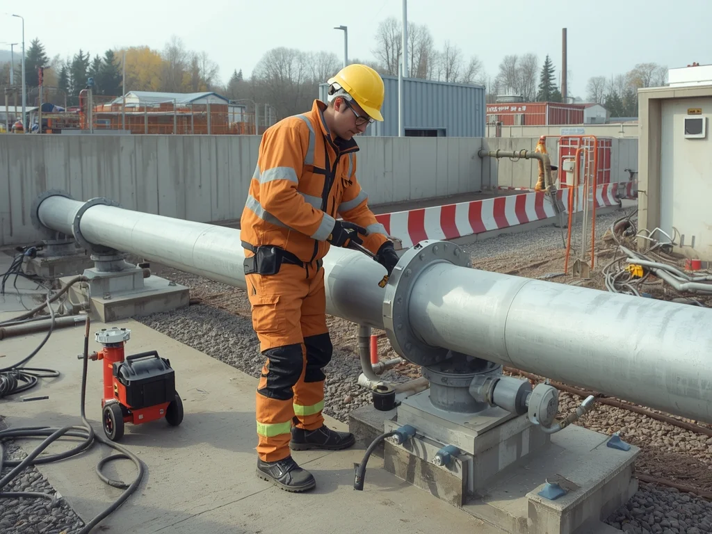 Obrazek poglądowy: Monter systemów rurociągowych