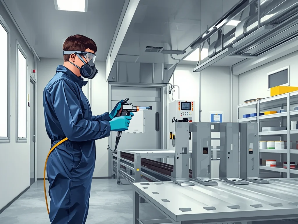 Obrazek poglądowy: Lakiernik proszkowy