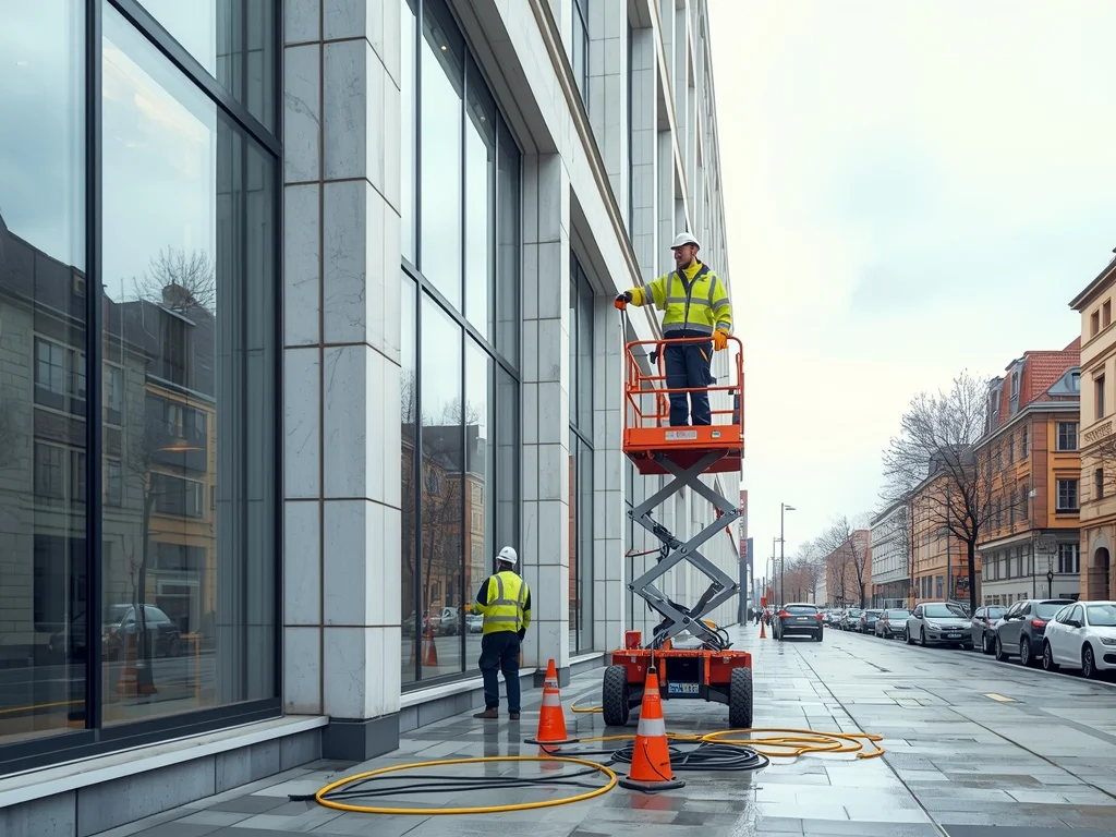 Obrazek poglądowy: Czyściciel elewacji budowlanych