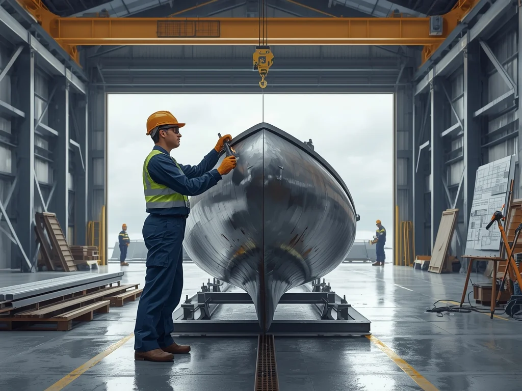 Obrazek poglądowy: Monter kadłubów okrętowych