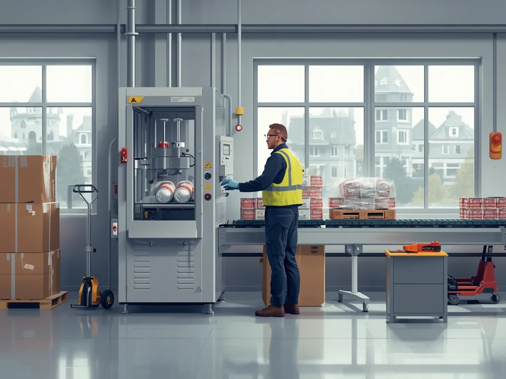 Obrazek poglądowy: Operator maszyn i urządzeń do produkcji opakowań blaszanych