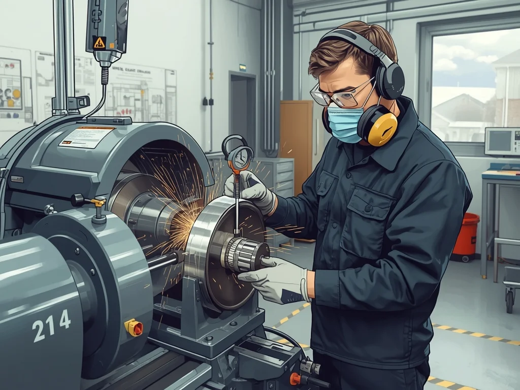 Obrazek poglądowy: Szlifierz metali