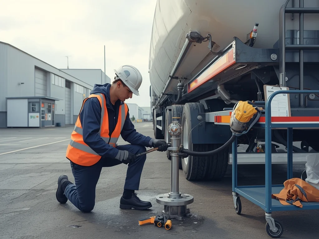 Obrazek poglądowy: Mechanik / konserwator urządzeń do napełniania i opróżniania zbiorników