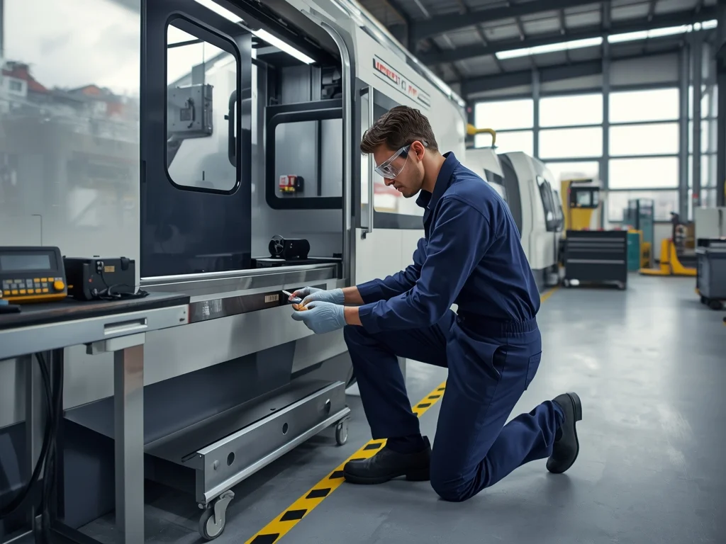 Obrazek poglądowy: Mechanik maszyn i urządzeń do obróbki metali