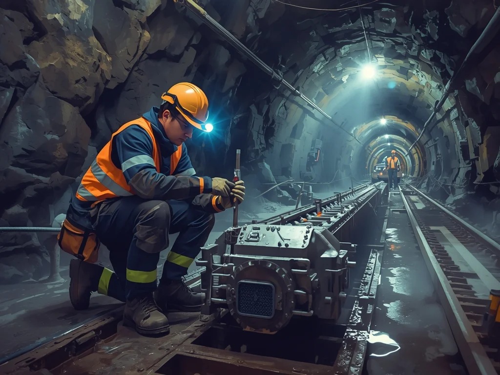 Obrazek poglądowy: Mechanik maszyn i urządzeń górnictwa podziemnego
