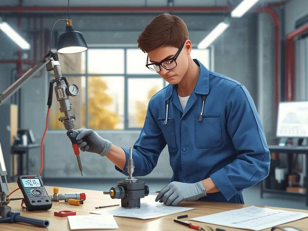 Obrazek poglądowy: Mechanik precyzyjny