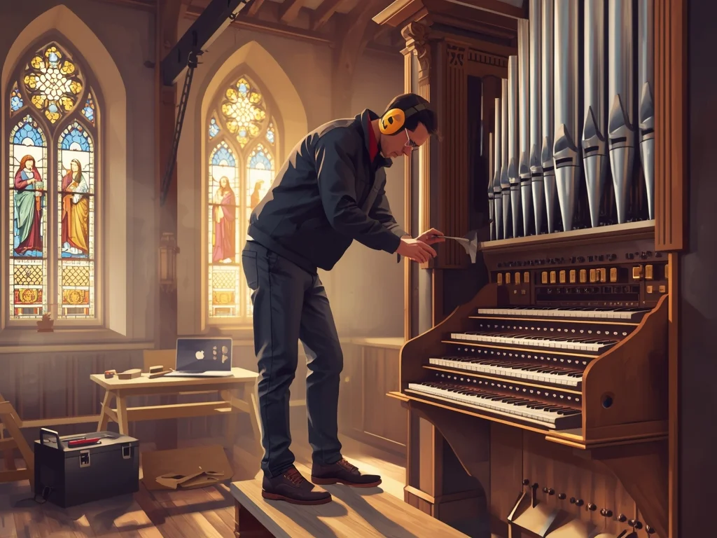 Obrazek poglądowy: Organomistrz