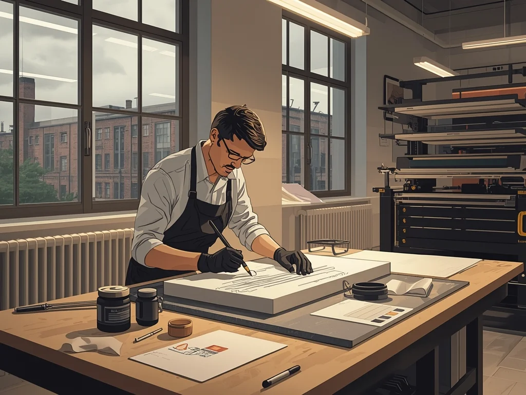 Rysownik litograficzny