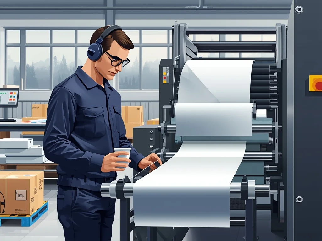 Obrazek poglądowy: Drukarz fleksograficzny