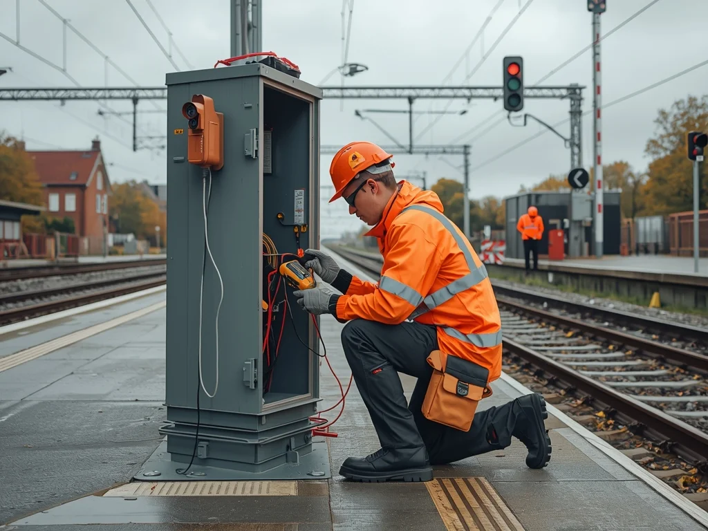 Obrazek poglądowy: Elektromechanik urządzeń sterowania ruchem kolejowym