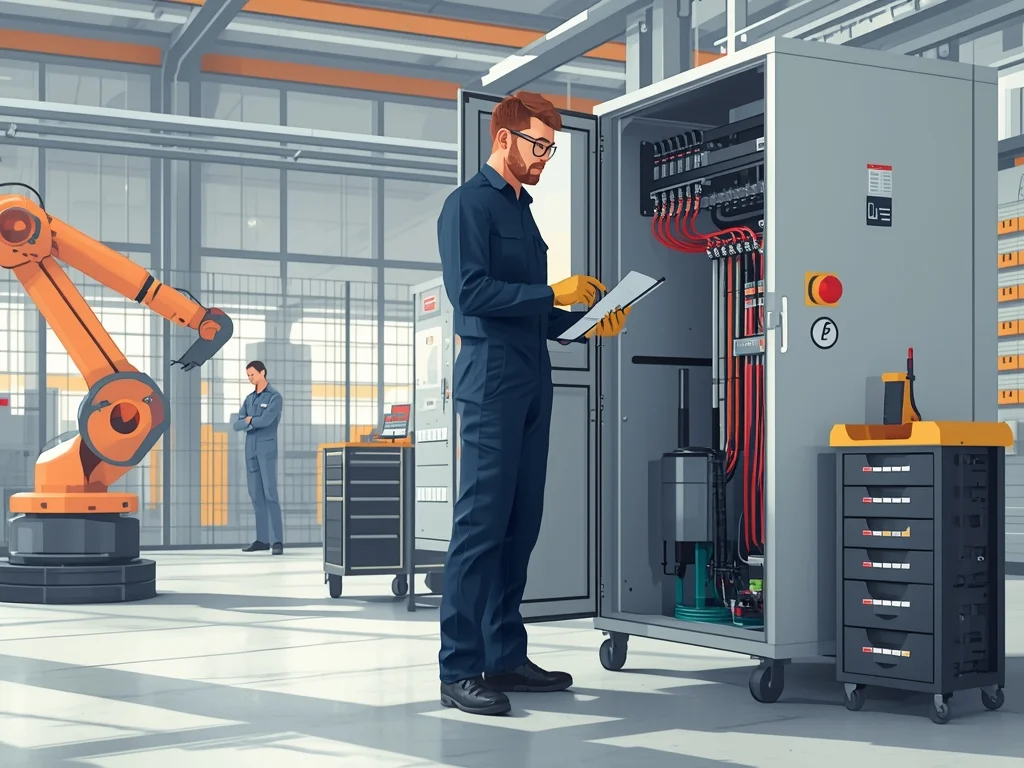 Obrazek poglądowy: Monter mechatronik