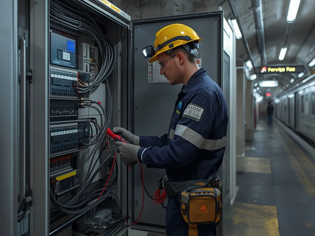 Obrazek poglądowy: Monter urządzeń zdalnego sterowania i kontroli dyspozytorskiej metra