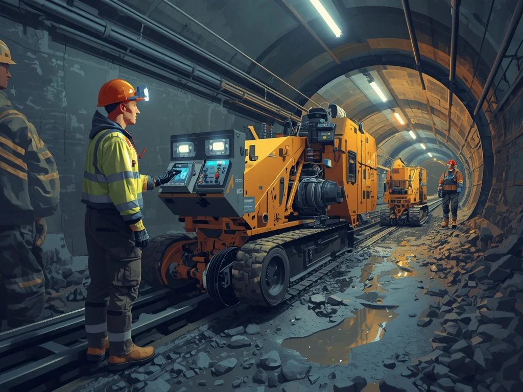 Obrazek poglądowy: Operator maszyn urabiających i ładujących