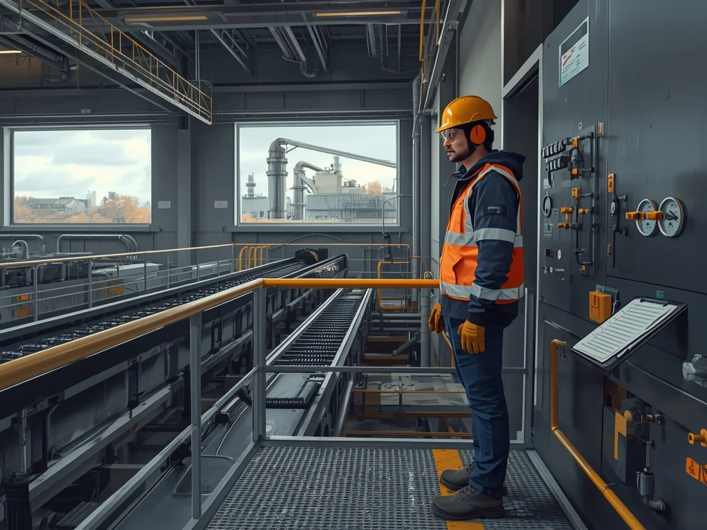 Obrazek poglądowy: Operator maszyn i urządzeń do przeróbki mechanicznej rud